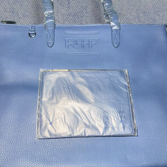 Rodan + Fields Classic Large Tote Handbag - Periwinkle Blue - Picture 8 of 10